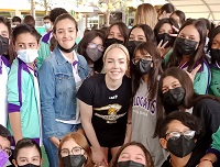 Panteras Femenil visita al Colegio Tierra Nueva